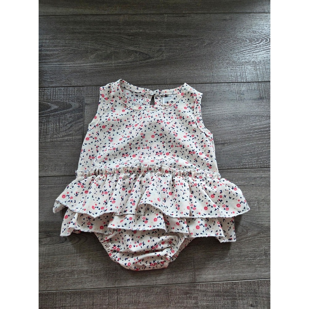 Bailey's blossoms baby girl romper 6-9 mos